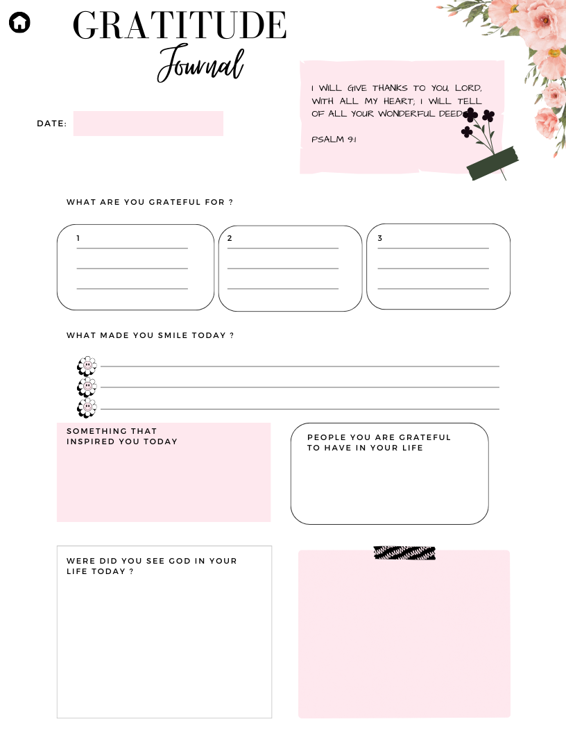 Spiritual Planner - Daily Mindfulness & Goal Setting Journal